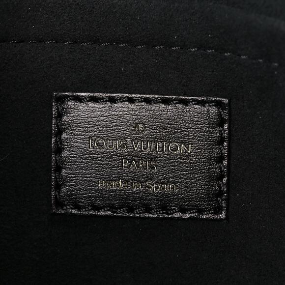 Louis Vuitton Pochette Bag Jacquard Since 1854 Monogram Neverfull clutch B&W LV - Picture 5 of 11